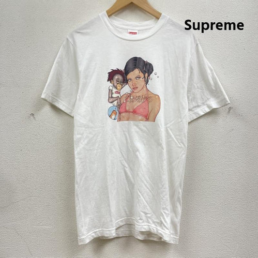 シュプリーム Supreme Tシャツ 半袖 25aw Angel Tee グラフィック ビキニ プリント Tシャツ カットソー S 白 / ホワイト / white メンズ USED 古着 中古 50167426