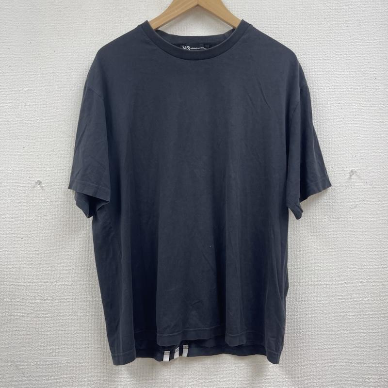 ワイスリー Y-3 Tシャツ 半袖 adidas コラボ Signature Graphic Tee シグネチャーロゴ プリント Tシャツ M 黒 / ブラック / black メンズ USED 古着 中古 50167427