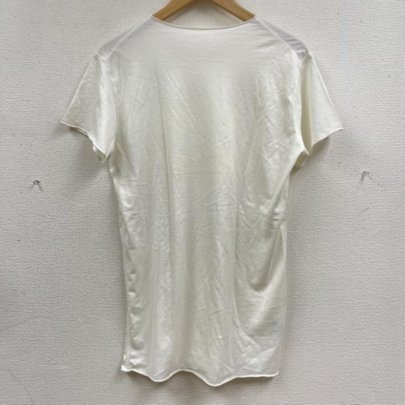 ルシアンペラフィネ Lucien Pellat-Finet Tシャツ 半袖 イタリア製 スカル 骸骨 マリファナ プリント Tシャツ カットソー S 白 / ホワイト / white メンズ USED 古着 中古 50167430