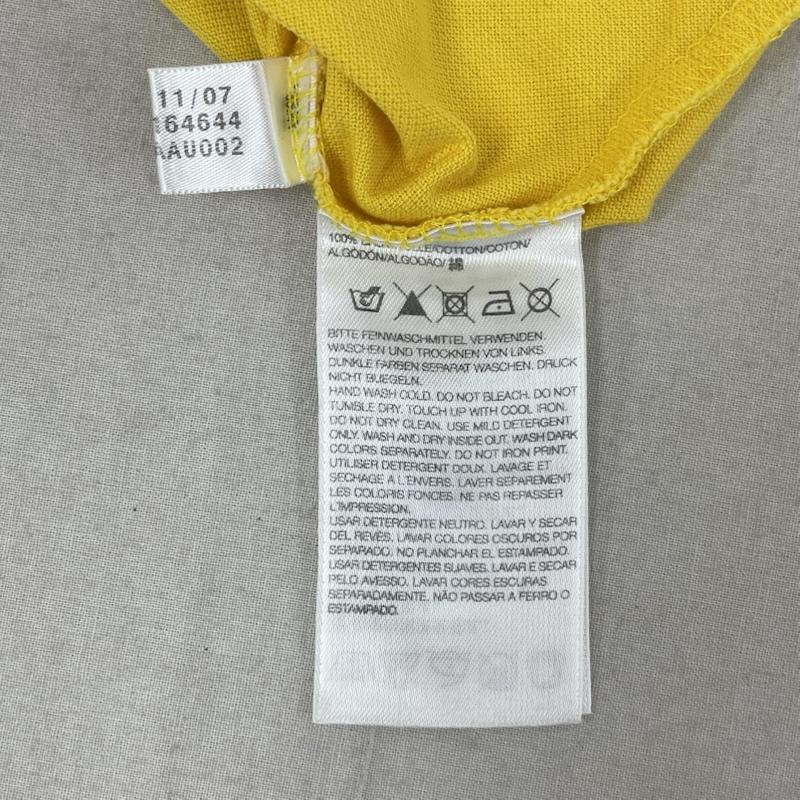 ワイスリー Y-3 ポロシャツ 半袖 adidas コラボ 袖ロゴ カジュアル 半袖 ポロシャツ S 黄 / イエロー / yellow メンズ USED 古着 中古 50167431