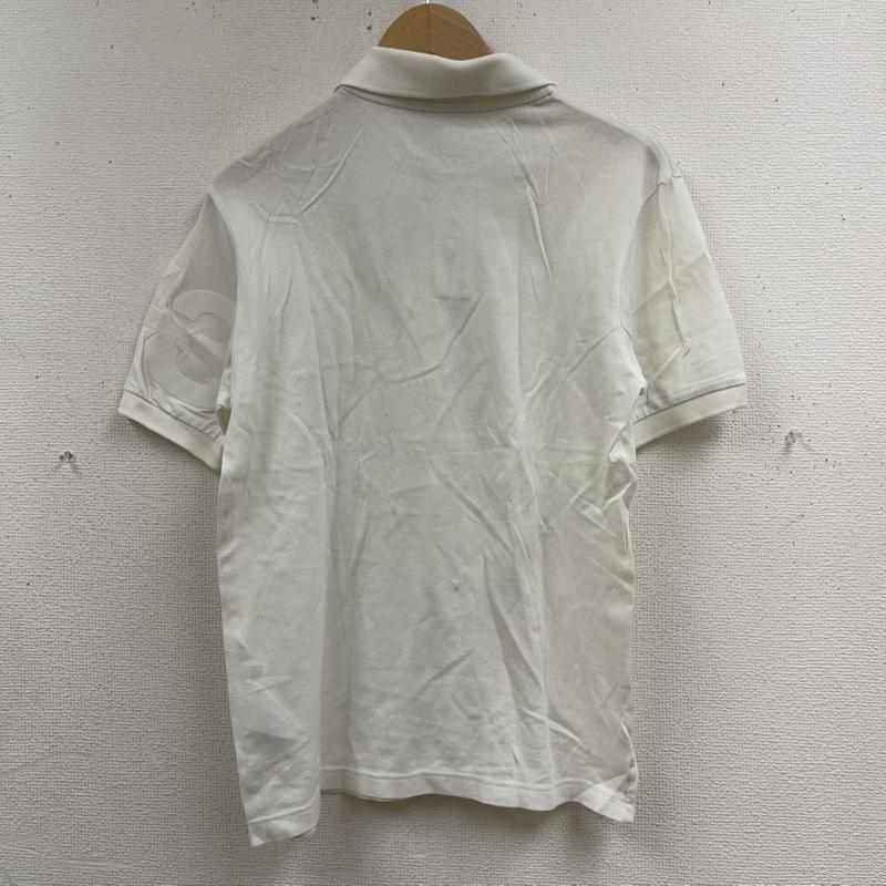 ワイスリー Y-3 ポロシャツ 半袖 adidas コラボ 袖ロゴ カジュアル 半袖 ポロシャツ XS 白 / ホワイト / white メンズ USED 古着 中古 50167433