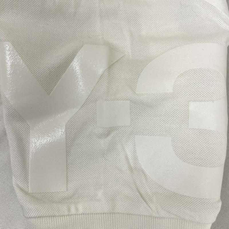 ワイスリー Y-3 ポロシャツ 半袖 adidas コラボ 袖ロゴ カジュアル 半袖 ポロシャツ XS 白 / ホワイト / white メンズ USED 古着 中古 50167433
