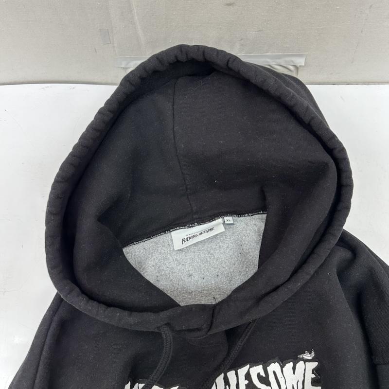 ファッキンオーサム FUCKING AWESOME パーカー 長袖 グラフィック プリント パーカー XL 黒 / ブラック / black メンズ USED 古着 中古 50167439