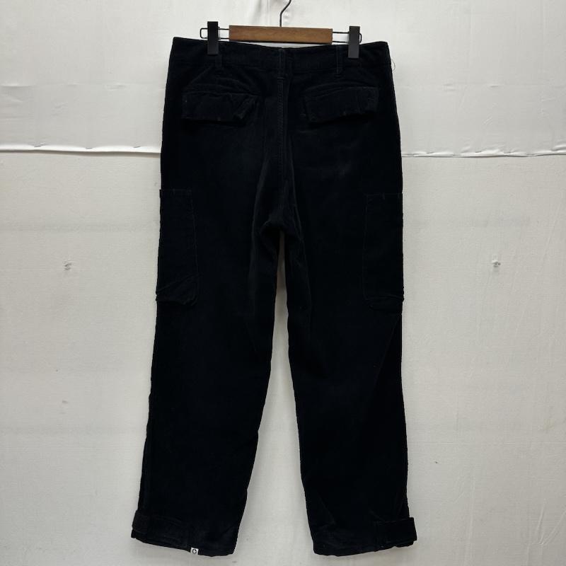 グッドイナフ GOODENOUGH パンツ ワークパンツ、ペインターパンツ 90s FINESSE コーデュロイ カーゴ パンツ M 黒 / ブラック / black メンズ USED 古着 中古 50167441