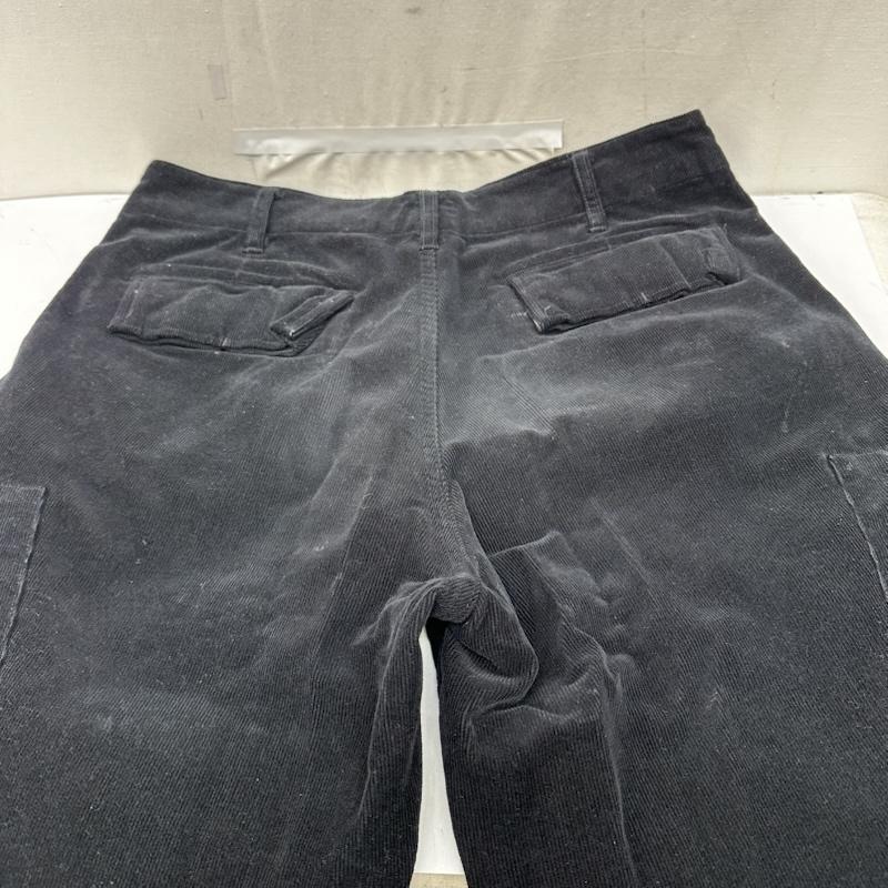 グッドイナフ GOODENOUGH パンツ ワークパンツ、ペインターパンツ 90s FINESSE コーデュロイ カーゴ パンツ M 黒 / ブラック / black メンズ USED 古着 中古 50167441