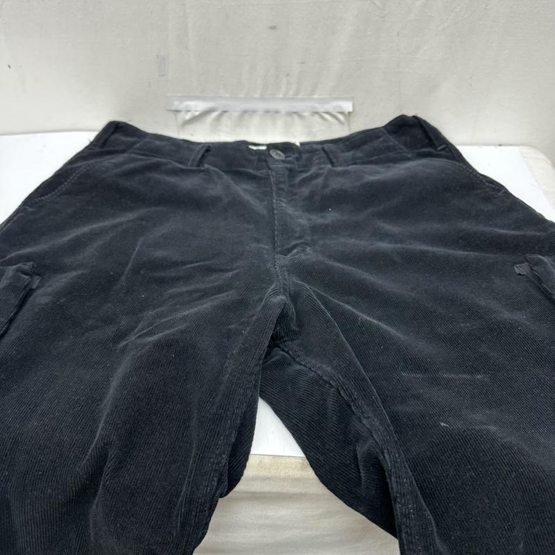 グッドイナフ GOODENOUGH パンツ ワークパンツ、ペインターパンツ 90s FINESSE コーデュロイ カーゴ パンツ M 黒 / ブラック / black メンズ USED 古着 中古 50167441