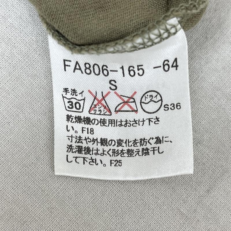 バーバリー・ブルーレーベル BURBERRY BLUE LABEL Tシャツ 半袖 日本製 ユニオンジャック柄 チェック柄 半袖 Tシャツ カットソー fa806-165-64 S カーキオリーブ / カーキオリーブ / メンズ USED 古着 中古 50167443