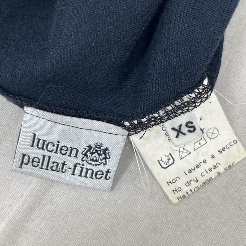 ルシアンペラフィネ Lucien Pellat-Finet Tシャツ 長袖 スカル ドクロ スパンコール グラデーション 長袖 カットソー ロンT XS 紺 / ネイビー / navy メンズ USED 古着 中古 50167445