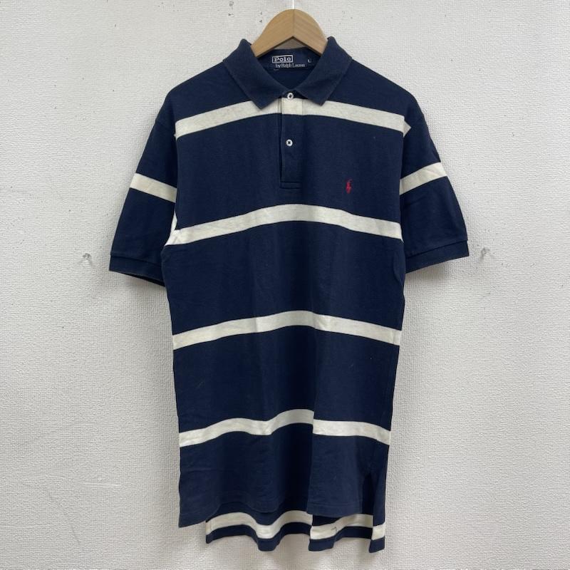 ポロバイラルフローレン Polo by RALPH LAUREN ポロシャツ 半袖 ヴィンテージ ポニー刺繍 半袖 ボーダー ポロシャツ L マルチカラー / マルチカラー / multicolor メンズ USED 古着 中古 50167446