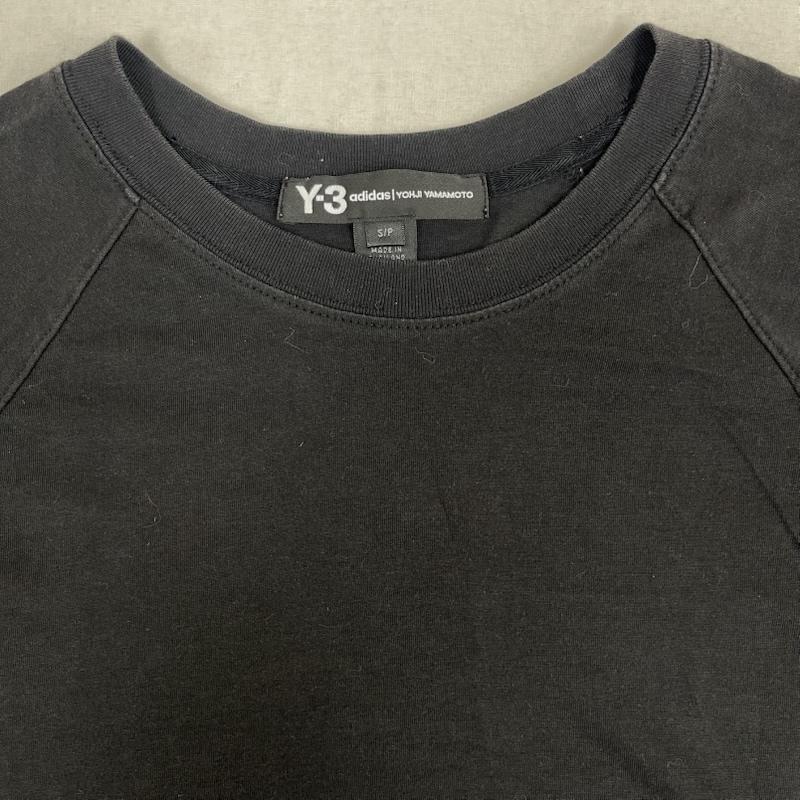 ワイスリー Y-3 Tシャツ 半袖 Adidas コラボ バックロゴ プリント Tシャツ カットソー S 黒 / ブラック / black メンズ USED 古着 中古 50167449
