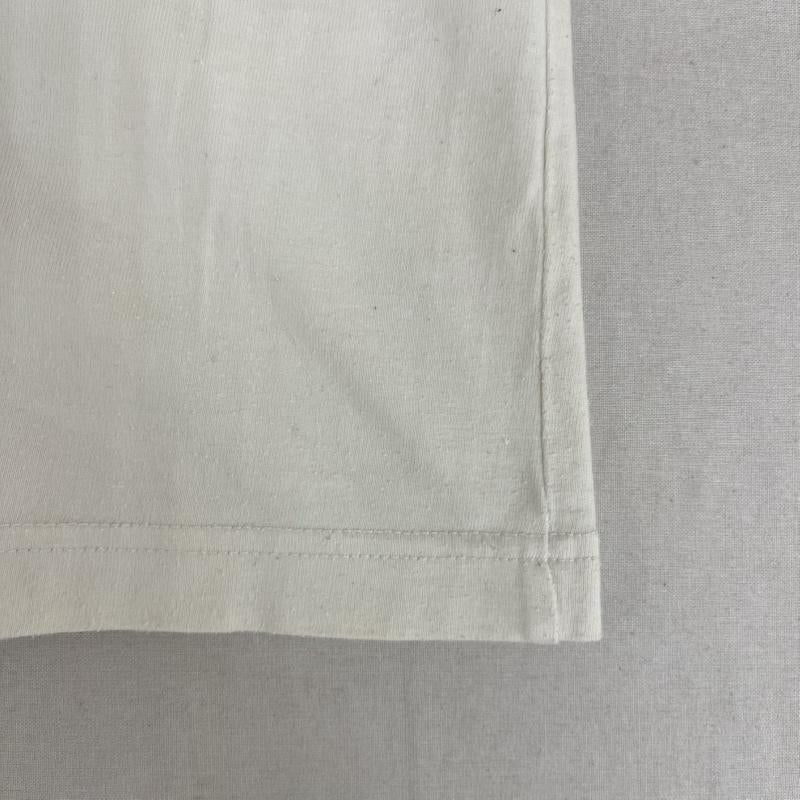 ジュンヤワタナベマン JUNYA WATANABE MAN Tシャツ 半袖 18ss 日本製 Carhartt コラボ W-NAME LOGO PRINT TEE プリント Tシャツ L オフホワイト / オフホワイト / メンズ USED 古着 中古 50167453