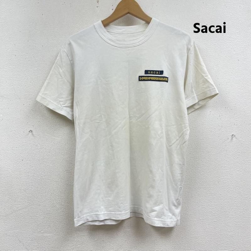 サカイ Sacai Tシャツ 半袖 21ss Hank Willis Thomas コラボ LOVE OVER RULES TEE 211-0176s 1 白 / ホワイト / white メンズ USED 古着 中古 50167454