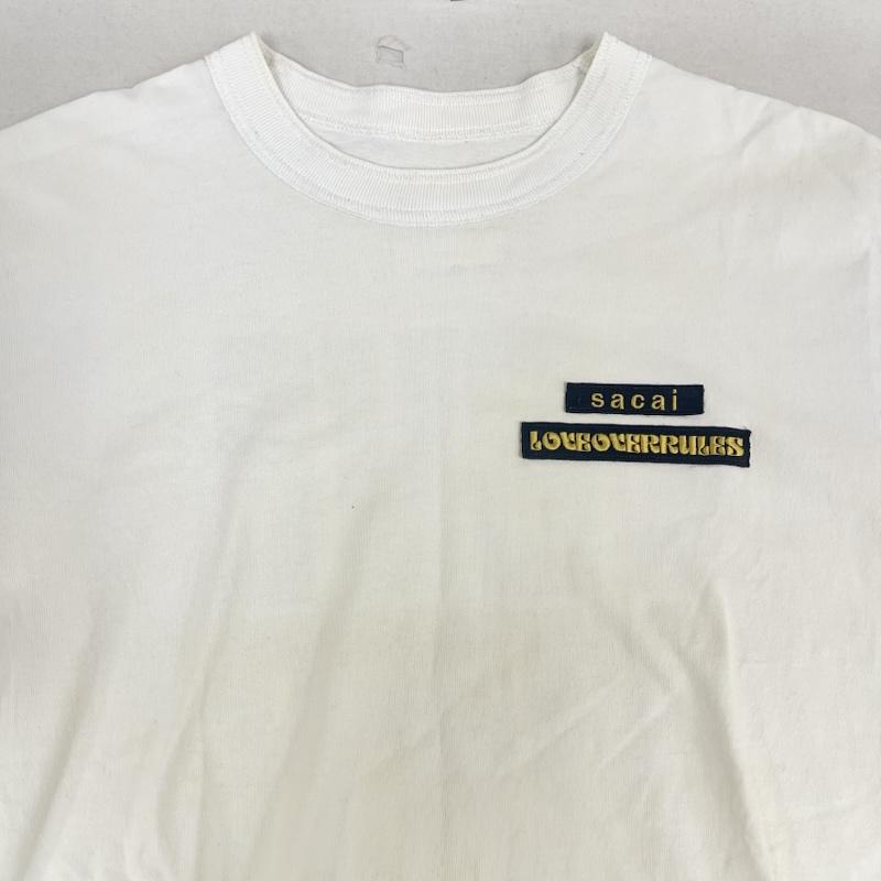 サカイ Sacai Tシャツ 半袖 21ss Hank Willis Thomas コラボ LOVE OVER RULES TEE 211-0176s 1 白 / ホワイト / white メンズ USED 古着 中古 50167454