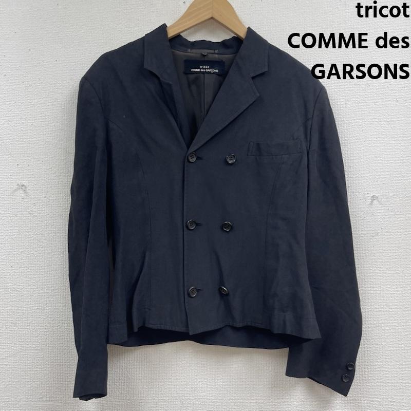 トリココムデギャルソン tricot COMME des GARSONS ジャケット、上着 ジャケット、ブレザー アーカイブ ダブルブレスト テーラード カジュアル ジャケット 黒 / ブラック / black レディース USED 古着 中古 50167462