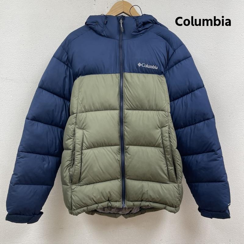 コロンビア Columbia ジャケット、上着 ダウンジャケット Pike Lake Hooded Jacket / PIKE LAKE HOOD 220 ダウンジャケット we0020 L カーキ / カーキ / khaki メンズ USED 古着 中古 50167465