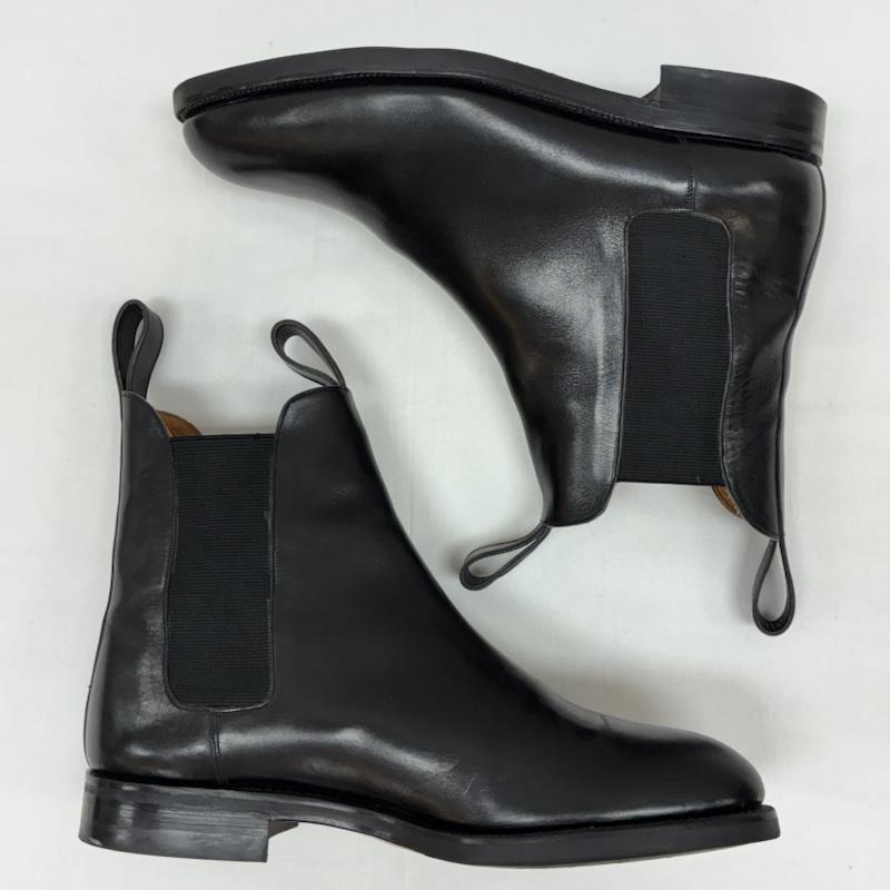 ヤンコ YANKO ブーツ ショートブーツ レザー サイドゴア チェルシー ブーツ スペイン製 25.0cm メンズ USED 古着 中古 50167466