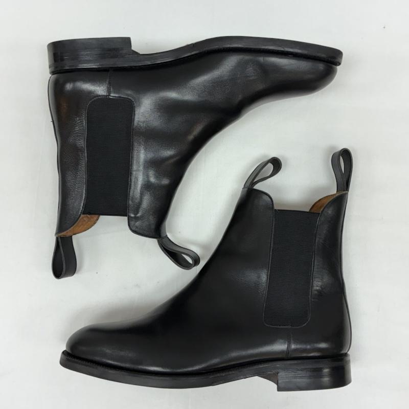 ヤンコ YANKO ブーツ ショートブーツ レザー サイドゴア チェルシー ブーツ スペイン製 25.0cm メンズ USED 古着 中古 50167466
