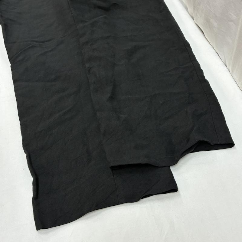 バーバリーロンドン Burberry London ボトムス ボトムス 裏ノバチェック 麻 リネン レーヨン セーラー ワイド パンツ 44 レディース USED 古着 中古 50167475