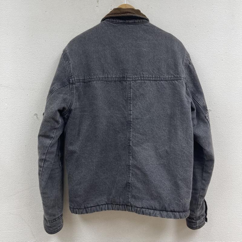 ラングラー Wrangler ジャケット、上着 ジャンパー、ブルゾン 裏ボア コーデュロイ 切替 ブラック デニム ジャケット カバーオール S 黒 / ブラック / black メンズ USED 古着 中古 50167476