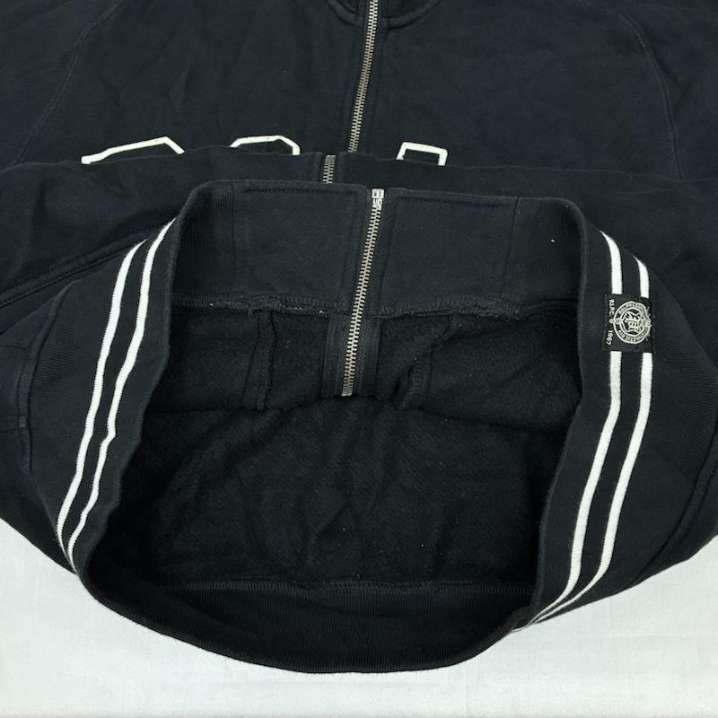 ポロラルフローレン POLO RALPH LAUREN ジャケット、上着 ジャンパー、ブルゾン アーチロゴ ワッペン ナンバリング ジップアップ ブルゾン スウェット生地 トラックジャケット L メンズ USED 古着 中古 50167482