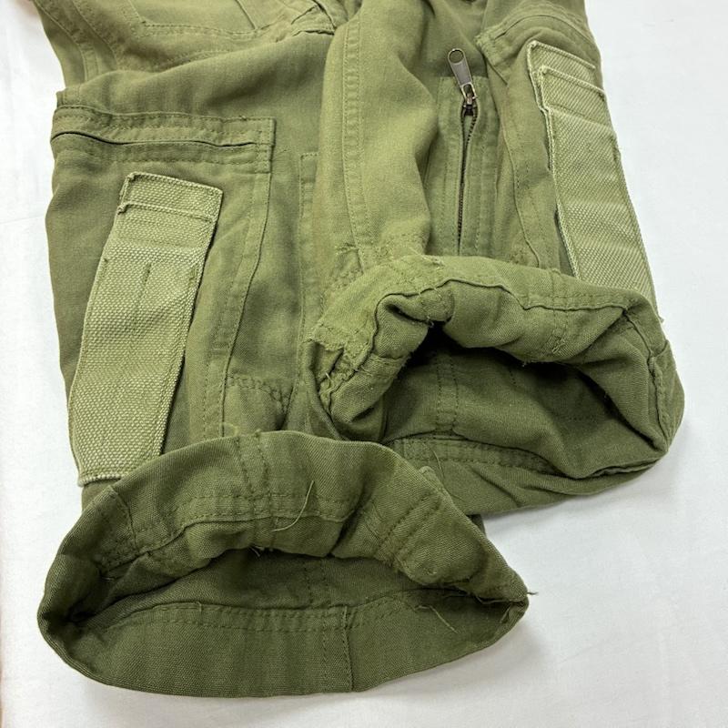 古着 USED パンツ ワークパンツ、ペインターパンツ 00s カナダ軍 ロイヤル カナディアン エアフォース ヘリクルー パンツ ジップギミック ミリタリー - メンズ USED 古着 中古 50167486