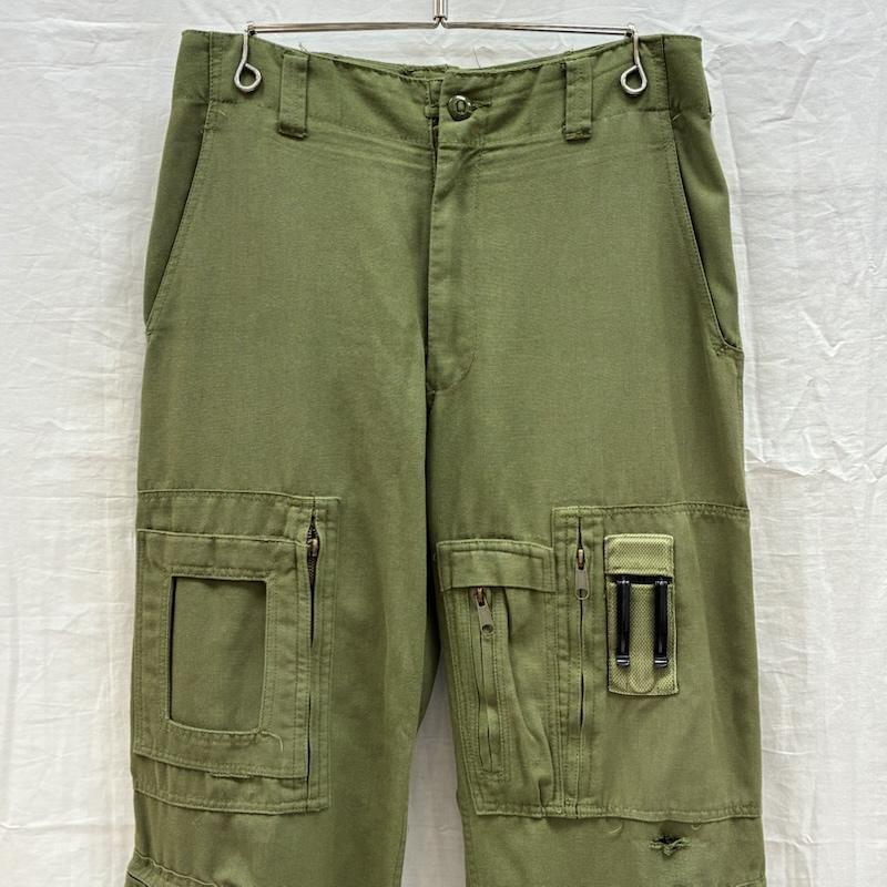 古着 USED パンツ ワークパンツ、ペインターパンツ 00s カナダ軍 ロイヤル カナディアン エアフォース ヘリクルー パンツ ジップギミック ミリタリー - メンズ USED 古着 中古 50167486