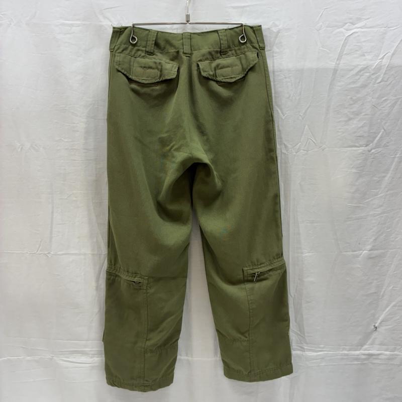古着 USED パンツ ワークパンツ、ペインターパンツ 00s カナダ軍 ロイヤル カナディアン エアフォース ヘリクルー パンツ ジップギミック ミリタリー - メンズ USED 古着 中古 50167486