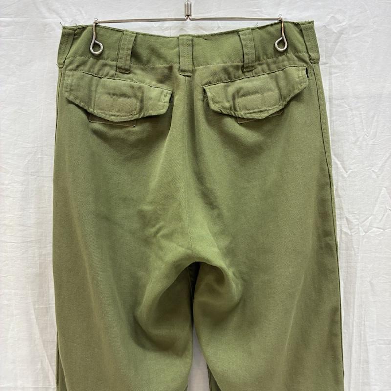 古着 USED パンツ ワークパンツ、ペインターパンツ 00s カナダ軍 ロイヤル カナディアン エアフォース ヘリクルー パンツ ジップギミック ミリタリー - メンズ USED 古着 中古 50167486