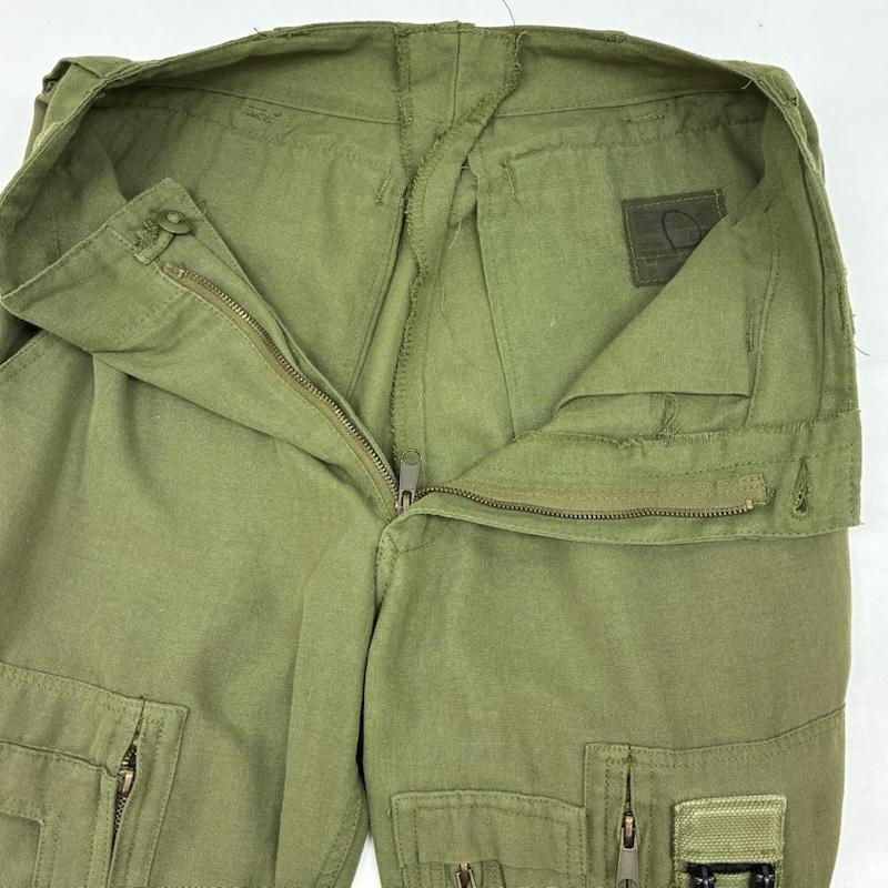 古着 USED パンツ ワークパンツ、ペインターパンツ 00s カナダ軍 ロイヤル カナディアン エアフォース ヘリクルー パンツ ジップギミック ミリタリー - メンズ USED 古着 中古 50167486