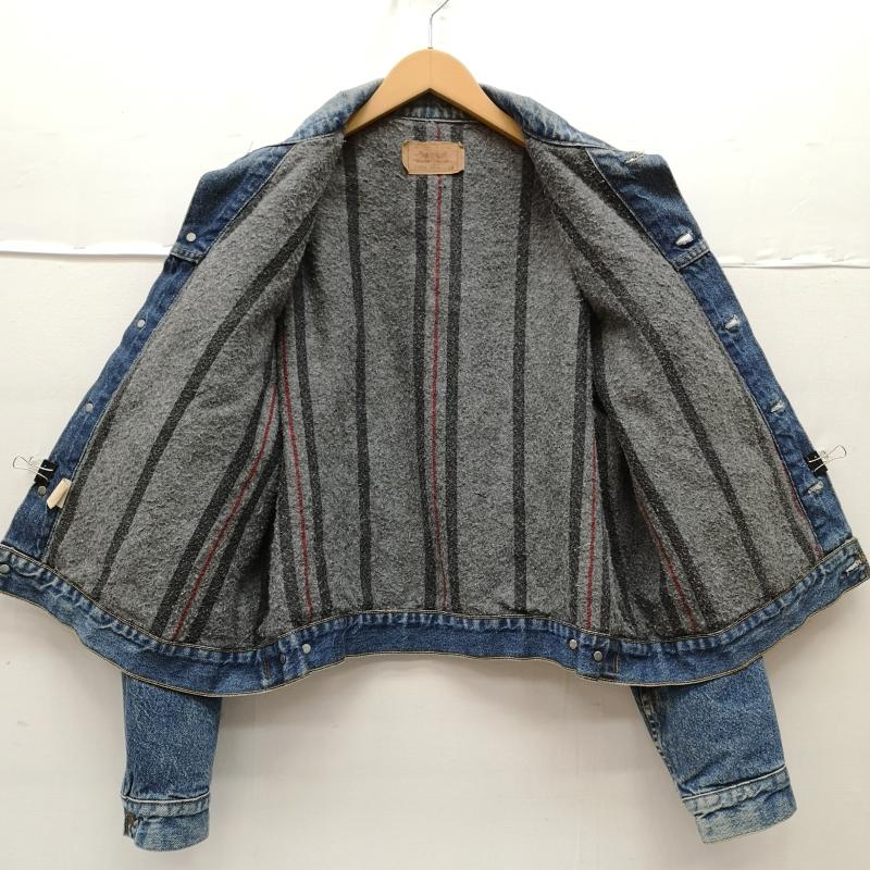リーバイス Levi s ジャケット、上着 ジャンパー、ブルゾン 80s 70506-0316 527 デニム ジャケット ブランケット ビッグサイズ 48 48 インディゴ / インディゴ / Indigo メンズ USED 古着 中古 50167487