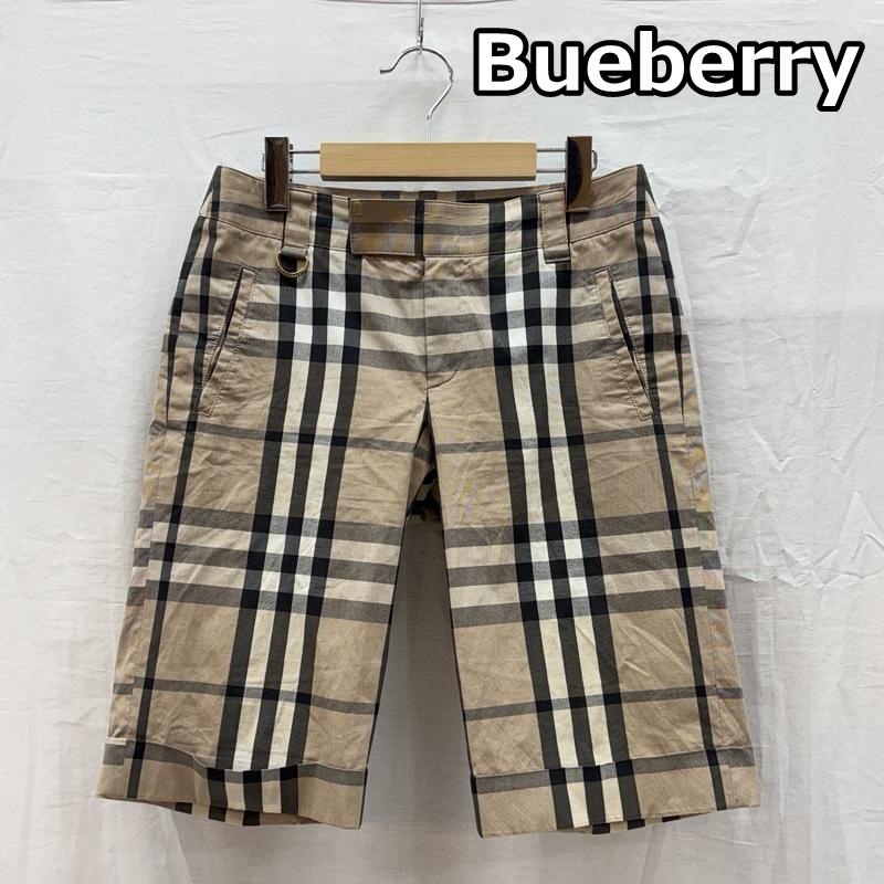 バーバリーロンドン Burberry London パンツ ショートパンツ FQA76-017-42 チェック柄 ひざ丈 ハーフ パンツ 38 チェック レディース USED 古着 中古 50167488