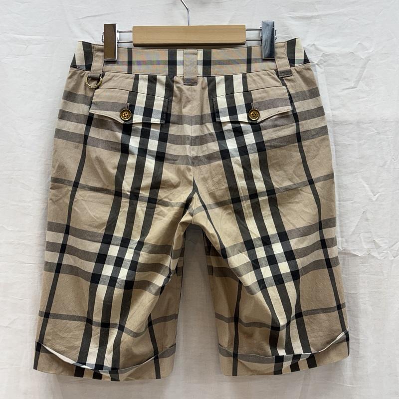 バーバリーロンドン Burberry London パンツ ショートパンツ FQA76-017-42 チェック柄 ひざ丈 ハーフ パンツ 38 チェック レディース USED 古着 中古 50167488