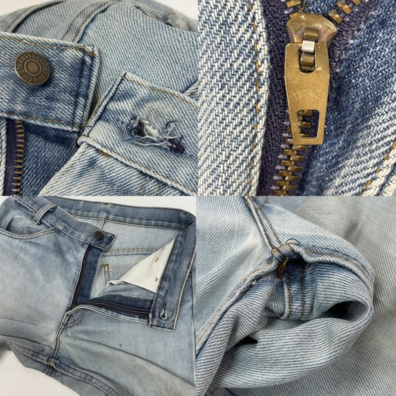 リーバイス Levi s ボトムス ボトムス 70-80年代頃 ビンテージ ベルボトム デニム パンツ SCOVILL ZIP 70s 80s VINTAGE - メンズ USED 古着 中古 50167489