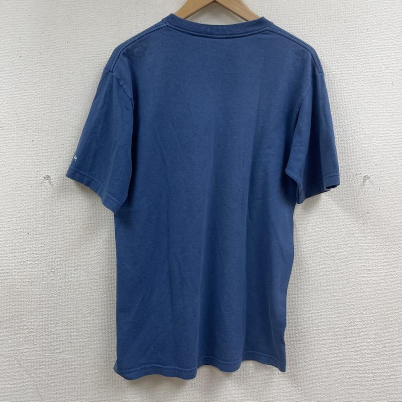ステューシー STUSSY Tシャツ 半袖 90s 00s 紺タグ アーチ型 グラフィック プリント Tシャツ カットソー M 青 / ブルー / blue メンズ USED 古着 中古 50167493