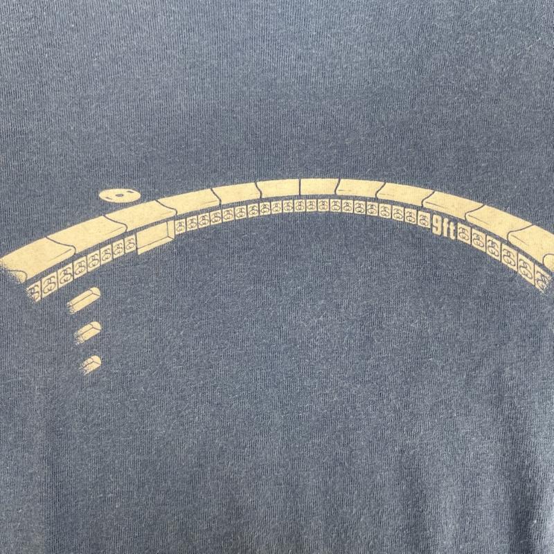 ステューシー STUSSY Tシャツ 半袖 90s 00s 紺タグ アーチ型 グラフィック プリント Tシャツ カットソー M 青 / ブルー / blue メンズ USED 古着 中古 50167493