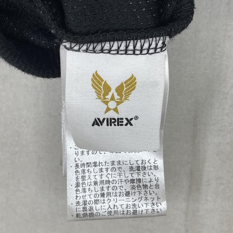 アヴィレックス AVIREX ジャケット、上着 ジャンパー、ブルゾン WINDGUARD ZIP PARKER MFF プリント ジップパーカー 6193479 L 黒 / ブラック / black メンズ USED 古着 中古 50167494