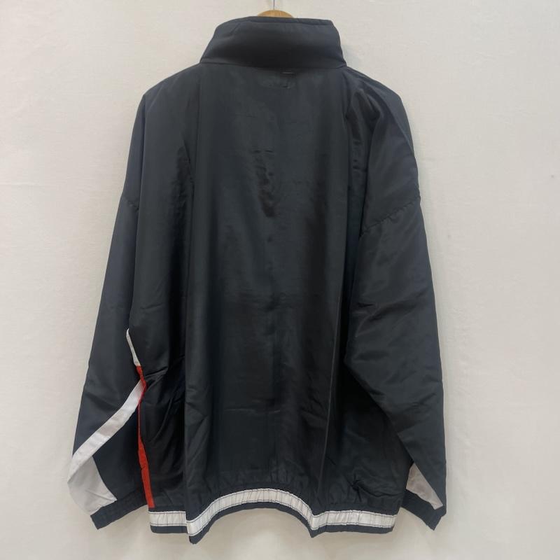 フブ FUBU ジャケット、上着 ジャンパー、ブルゾン セットアップ ジャージ フルジップ ワンポイント ロゴ ナイロン XL 黒 / ブラック / black X 白 / ホワイト / white X 赤 / レッド / red メンズ USED 古着 中古 50167506