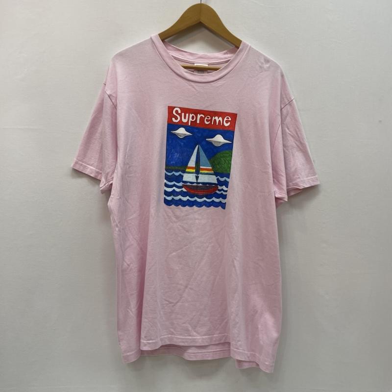 シュプリーム Supreme Tシャツ 半袖 20SS Sailboat Tee セイルボート ライトピンク L 桃 / ピンク / pink メンズ USED 古着 中古 50167507