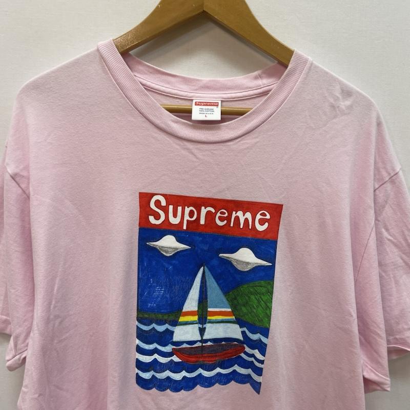 シュプリーム Supreme Tシャツ 半袖 20SS Sailboat Tee セイルボート ライトピンク L 桃 / ピンク / pink メンズ USED 古着 中古 50167507