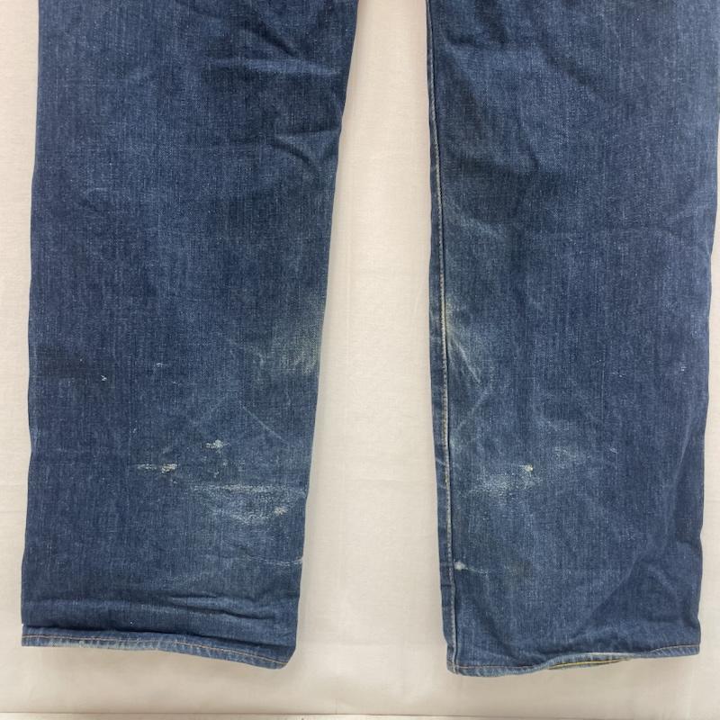 エヴィス EVISU パンツ デニム、ジーンズ 白カモメ lot.2001 No.3 セルビッチ デニム 32インチ インディゴ / インディゴ / Indigo メンズ USED 古着 中古 50167519