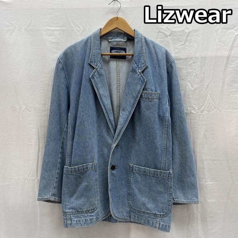 古着 USED ジャケット、上着 ジャンパー、ブルゾン Lizwear デニム テーラード ジャケット 2B ノッチドラペル S メンズ USED 古着 中古 50167522