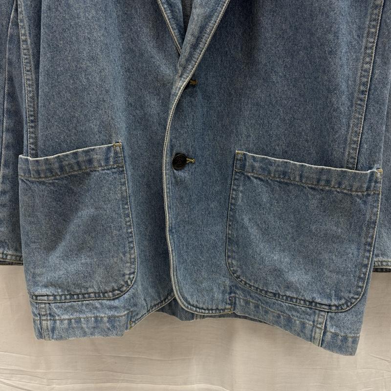 古着 USED ジャケット、上着 ジャンパー、ブルゾン Lizwear デニム テーラード ジャケット 2B ノッチドラペル S メンズ USED 古着 中古 50167522