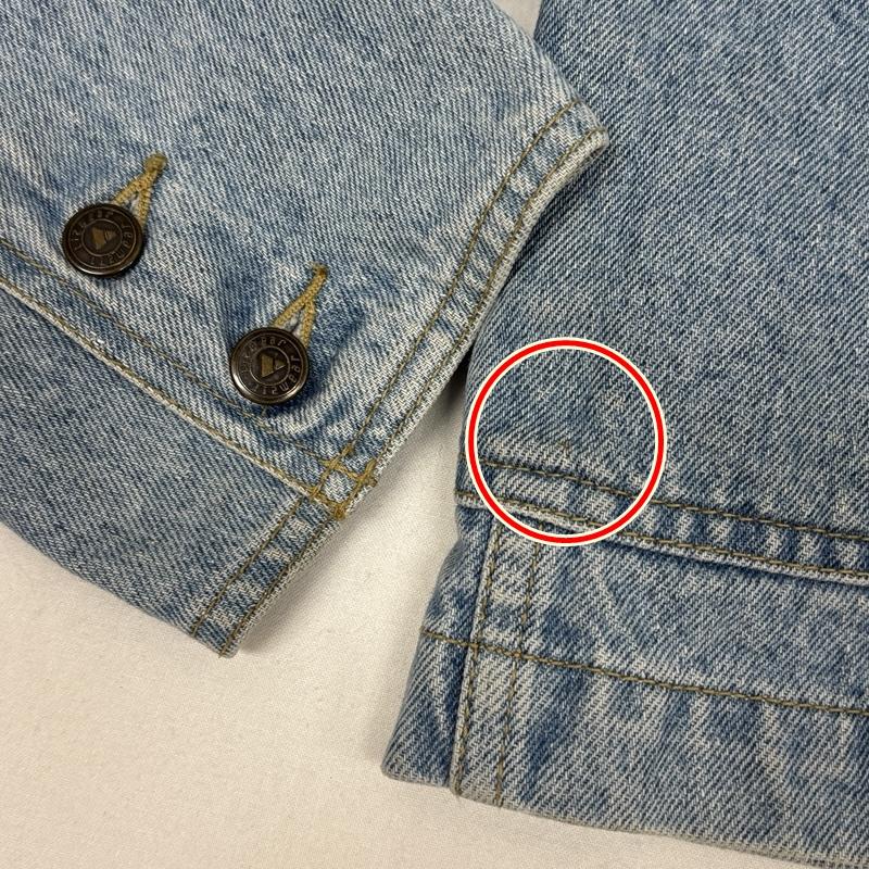 古着 USED ジャケット、上着 ジャンパー、ブルゾン Lizwear デニム テーラード ジャケット 2B ノッチドラペル S メンズ USED 古着 中古 50167522