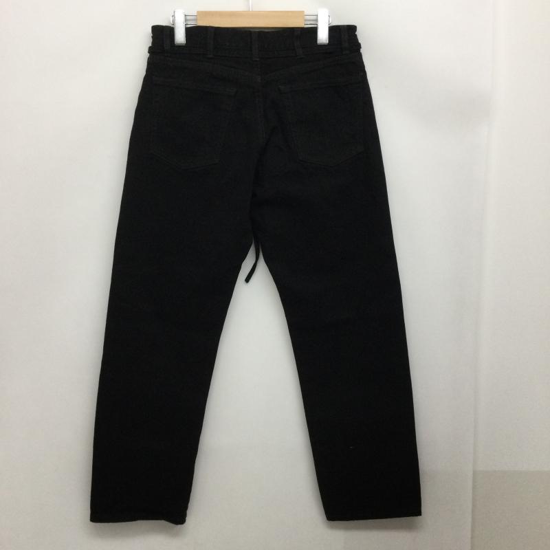 古着 USED パンツ デニム、ジーンズ ジーンズ CAHLUMNカウラム Selvedge Denim Pant “straightセルビッチ デニムパンツ ストレート M 無地 黒 / ブラック / black メンズ USED 古着 中古 50167526