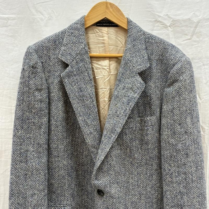 ハリスツイード HARRIS TWEED ジャケット、上着 ジャケット、ブレザー 90s SEARS ACTWU ヘリンボーン ツイード 2B テーラード ジャケット カナダ製 ヴィンテージ 40 メンズ USED 古着 中古 50167527