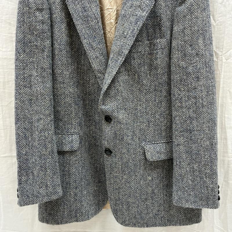 ハリスツイード HARRIS TWEED ジャケット、上着 ジャケット、ブレザー 90s SEARS ACTWU ヘリンボーン ツイード 2B テーラード ジャケット カナダ製 ヴィンテージ 40 メンズ USED 古着 中古 50167527