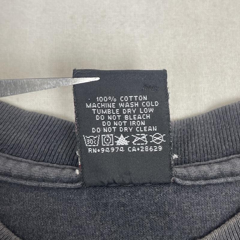 ステューシー STUSSY Tシャツ 半袖 00s メキシコ製 Josh Cheuse コラボ フォトTシャツ カットソー M ダークグレー / ダークグレー / メンズ USED 古着 中古 50167528