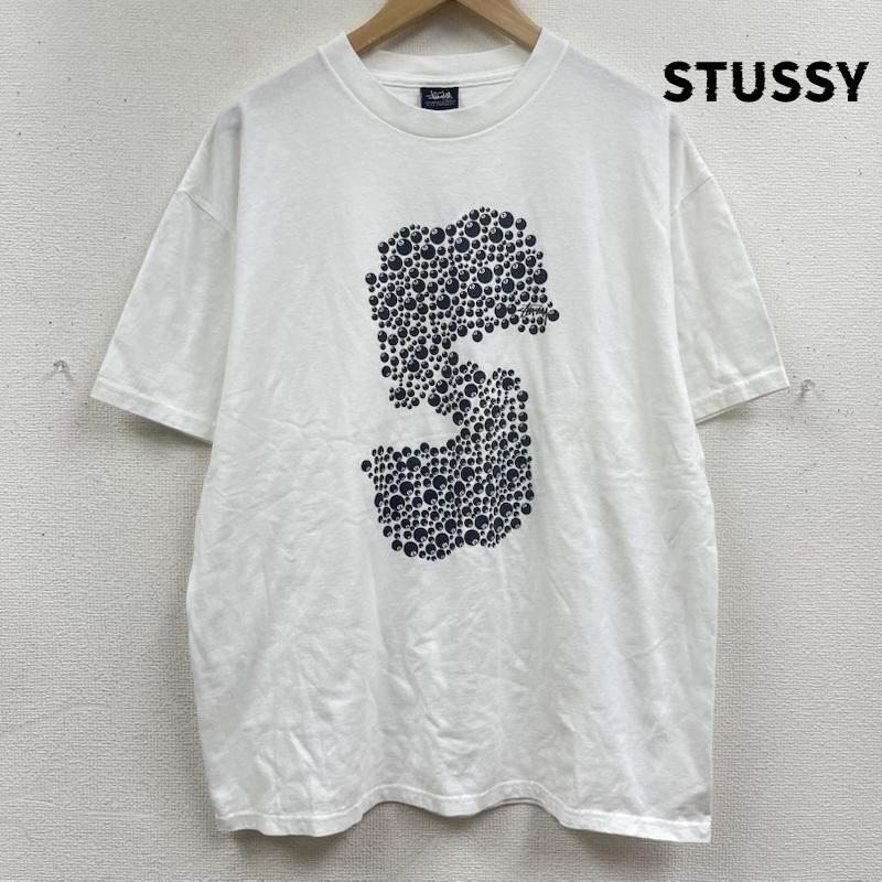 ステューシー STUSSY Tシャツ 半袖 00s メキシコ製 8ボール Sロゴ Tシャツ カットソー L 白 / ホワイト / white メンズ USED 古着 中古 50167530