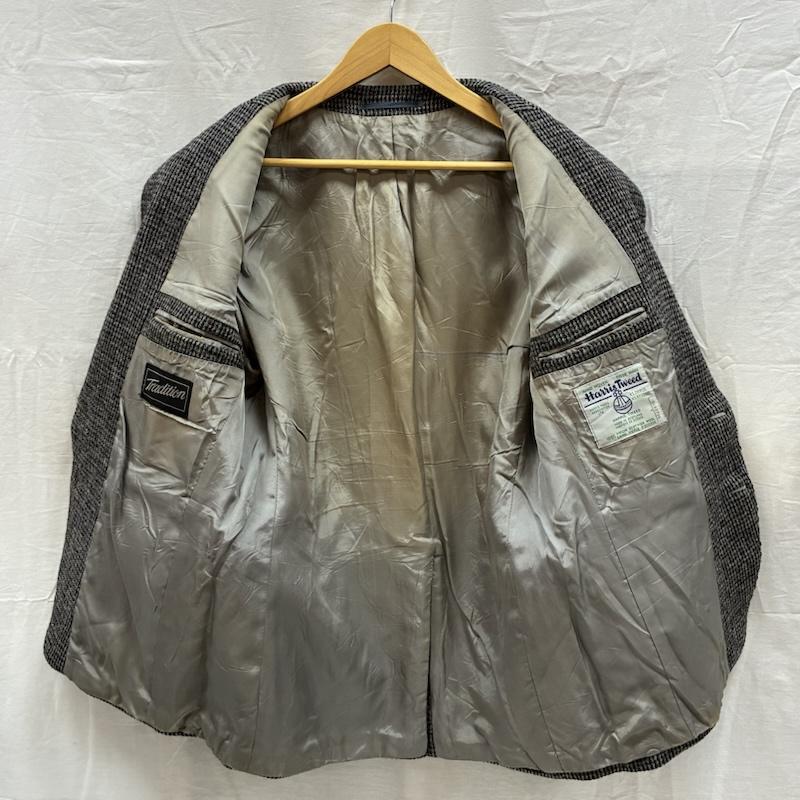 ハリスツイード HARRIS TWEED ジャケット、上着 ジャケット、ブレザー 80s 90s ネップ ミックス チェック カナダ製 テーラード ジャケット ヴィンテージ - メンズ USED 古着 中古 50167531