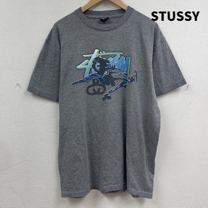ステューシー STUSSY Tシャツ 半袖 00s メキシコ製 グラフィック ロゴ プリント Tシャツ カットソー L 灰 / グレー / gray メンズ USED 古着 中古 50167534